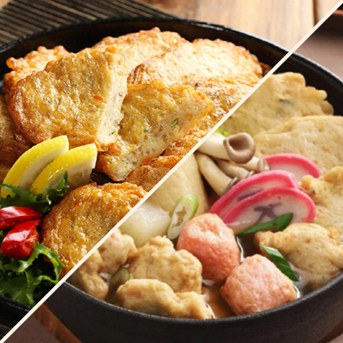 [부산어묵] 잡채어묵 200g 1봉 + 정일품 어묵탕 225g 1봉 세트