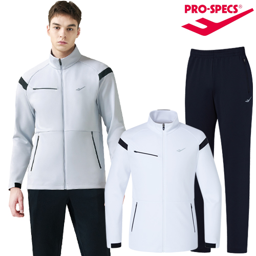 [프로스펙스] 라인포인트 트레이닝세트 PR4311+4312BK 그레이