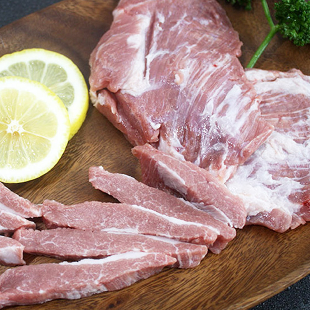 신선한 한돈 가브리살 (구이용) 500g 2팩 (총1kg)