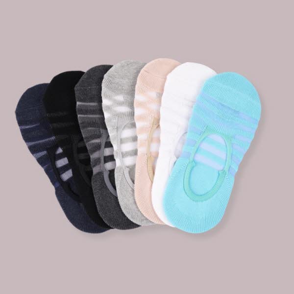 [원삭스] 여자 직각양말 시스루 페이크삭스 3족 세트 W230