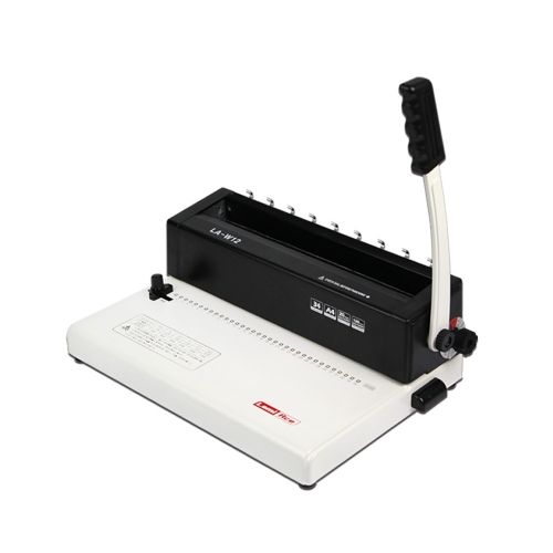 라미에이스 가정용/사무용 3:1와이어링 제본기 LA-W12 마진조절 제본기계