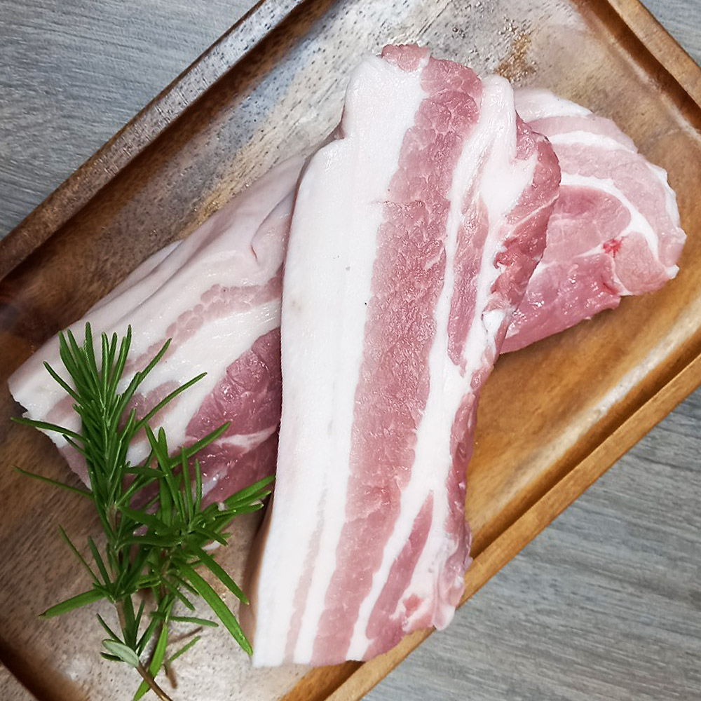 신선한 한돈 오겹살 (수육용) 500g 2팩 (총1kg)