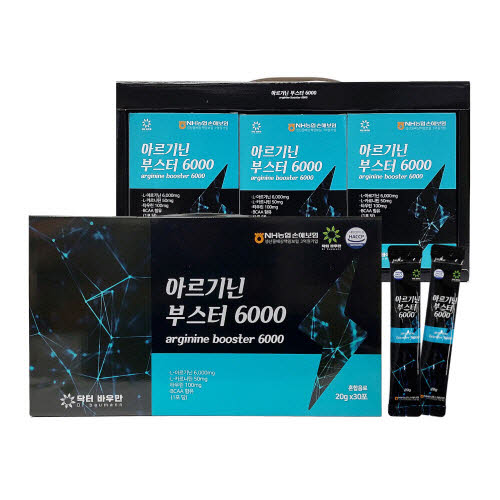 [닥터바우만] 아르기닌 부스터 6000 20g x 30포 (600g)