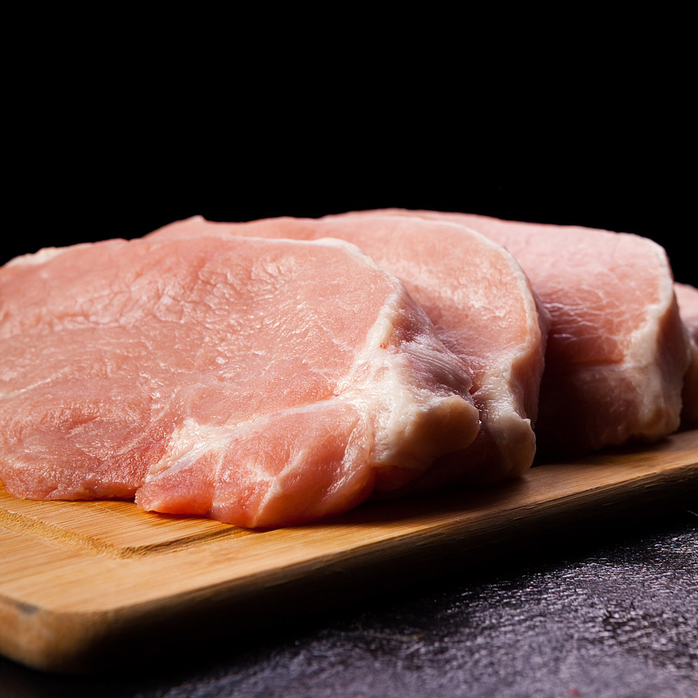 신선한 한돈 등심 (돈가스용/잡채용/카레용 택1) 500g 2팩 (총1kg)