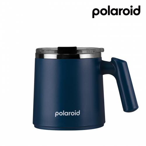 [폴라로이드] 그라피 스텐컵 네이비 400ml