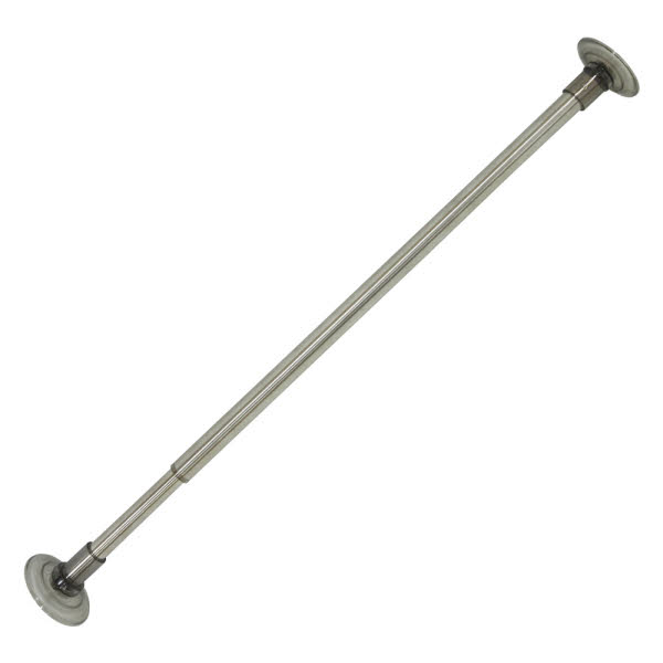 [웰렉스] 무타공 튼튼한 압축봉 틈새 행거 커튼봉 옷걸이봉 초강력 고정 스테인리스봉 BSS1040(23.8)/50~66cm(23.8mm)