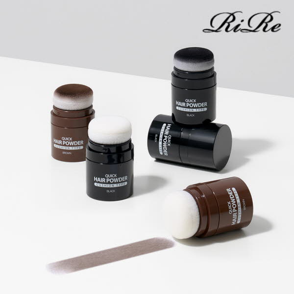 [리르] 퀵 헤어 파우더 7g (블랙/브라운)
