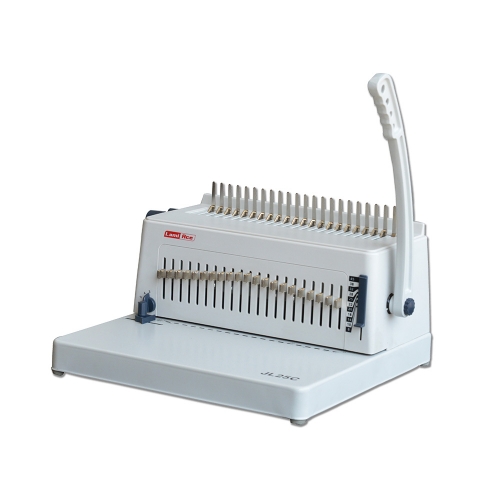 라미에이스 가정용/사무용 플라스틱링 제본기 JL25C 마진조절 제본기계