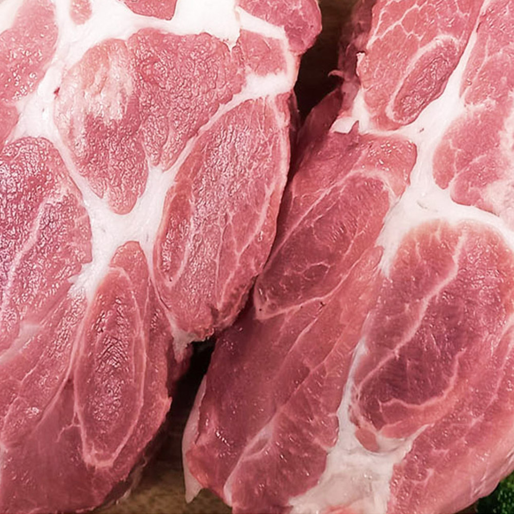 신선한 한돈 목살(구이/수육/대패/숯불) 500g 2팩 (총1kg)