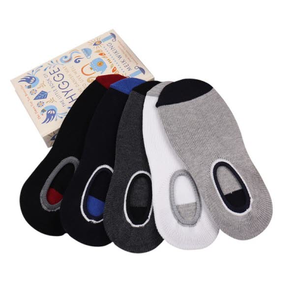 [원삭스] 남자 직각양말 O자형 이색꿈치 발목 3족 세트 W127