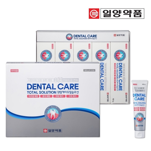 [일양약품] 덴탈케어 토탈솔루션 치약(5개입)