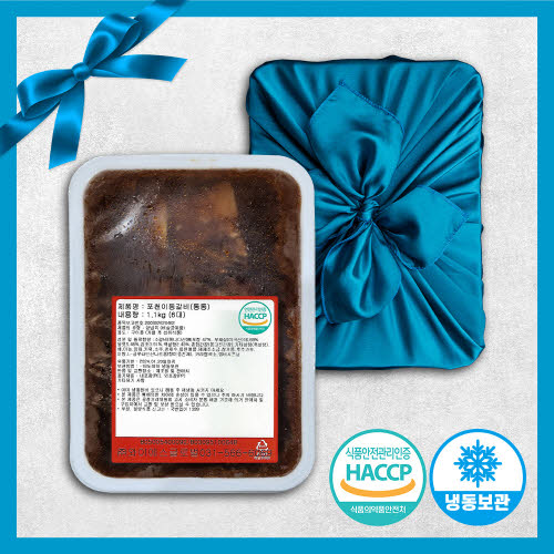 [명절선물][YS푸드] 특상품 포천이동갈비 1.1kg 꽃갈비 (6대)