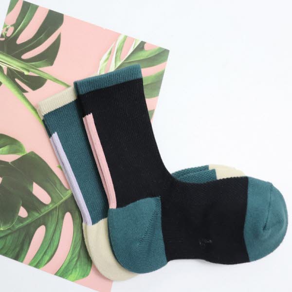 [원삭스] 남자 직각양말 에슬레져 스포츠 장목 4족 세트 W100