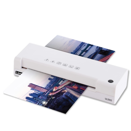 라미에이스 2롤러 소형/가정용 A3코팅기 코팅기계 UL3302 역회전 용지걸림제거