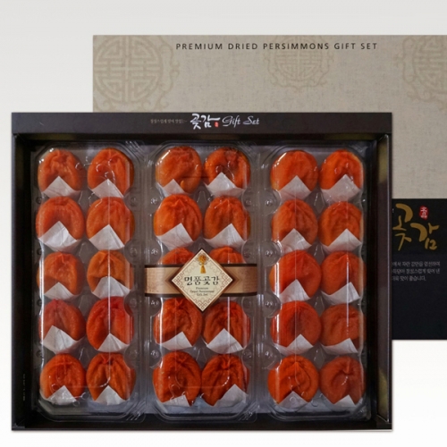 [천년빛곶감] 실속 선물용 반건시 30구 (개당 50g 이내) 곶감선물세트