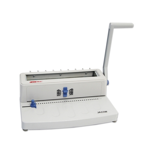 라미에이스 가정용/사무용 3:1와이어링 제본기 JA15W 마진조절 제본기계