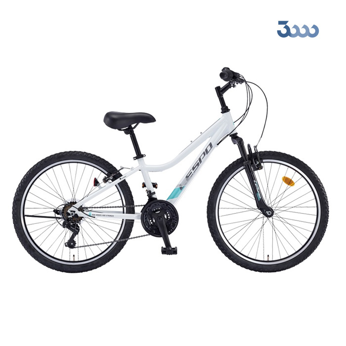 [삼천리자전거] 2025년 MTB형 레스포 스팅거 SF 21단 24인치 / 13.7kg /색상선택:블랙,화이트