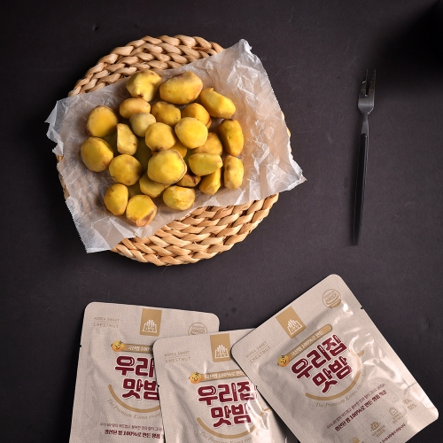 [구쁜참] 밤뜨래 우리집 맛밤 50g 12봉지