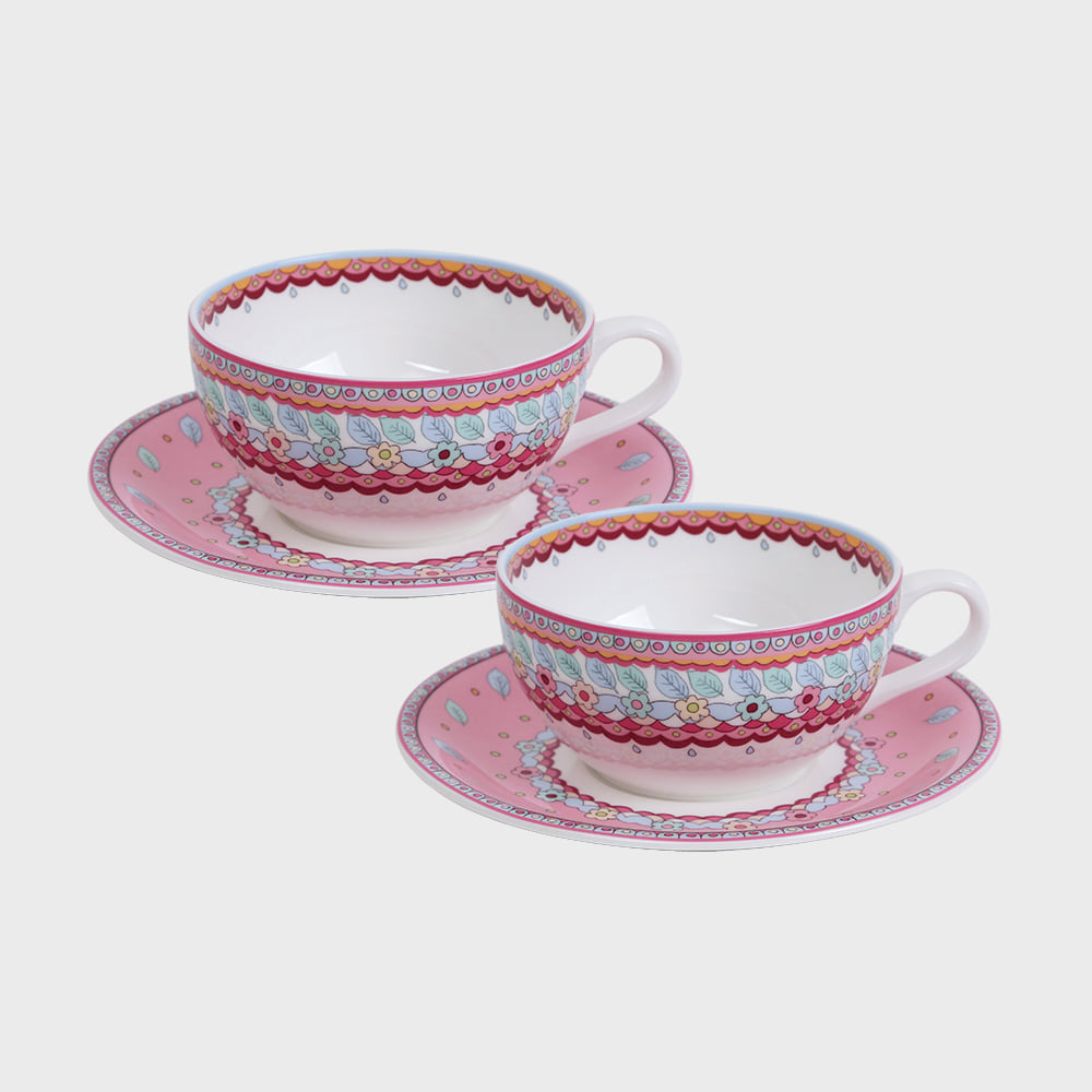 [한국도자기] 빈티지 플러스 커피세트 4P