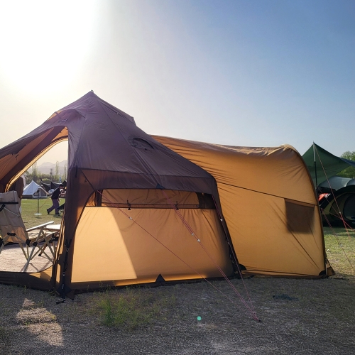 [GOPAMIR] 지피아웃도어 고파미르 미니멀캠핑 에어쉘터(AIR SHELTER) G450 베스티블 연장형