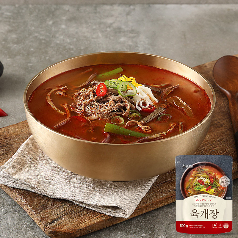 [진한식품] 참스토리 육개장 500g × 2개