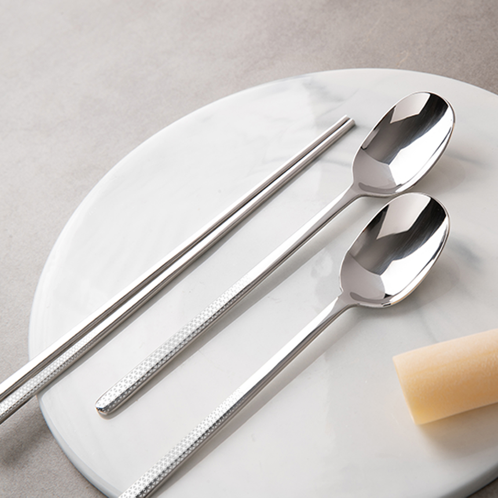 [한국도자기리빙] 리한 크레센도 스텐수저 2벌세트