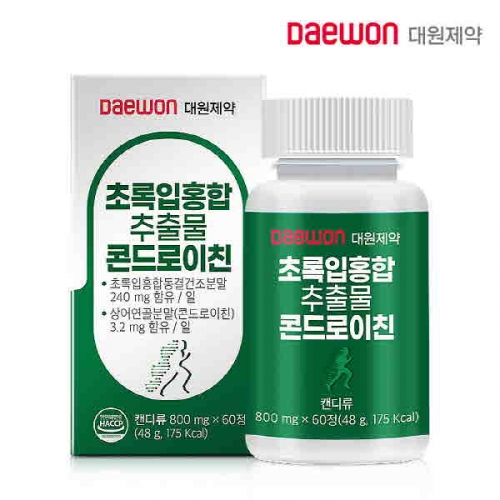 대원제약 초록입 홍합 추출물 콘드로이친(800mg x 60정)