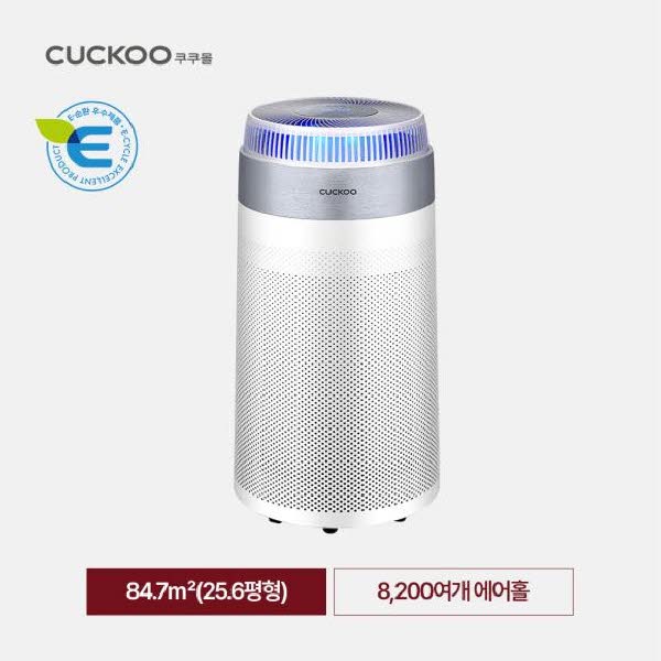 [CUCKOO] 쿠쿠 공기청정기(25.6평형)/84.7㎡ / AC-25W20FEM