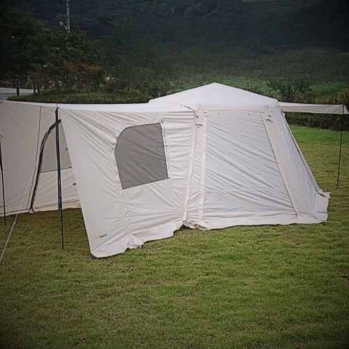 [캠프밸리] 오토헥사스크린 자동 육각 쉘터 차박텐트