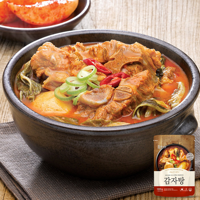 [진한식품] 참스토리 감자탕 1kg × 2개