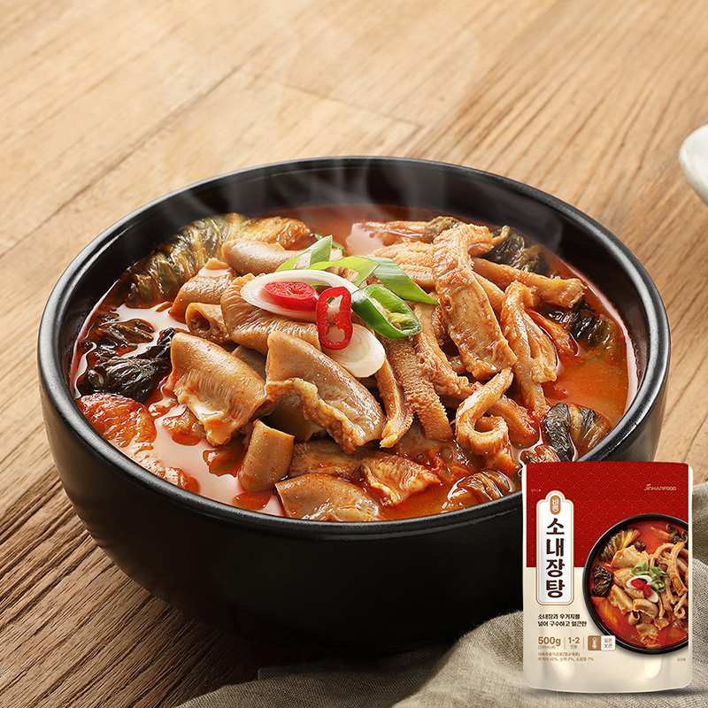 [진한식품] 바른 소내장탕 500g × 2개