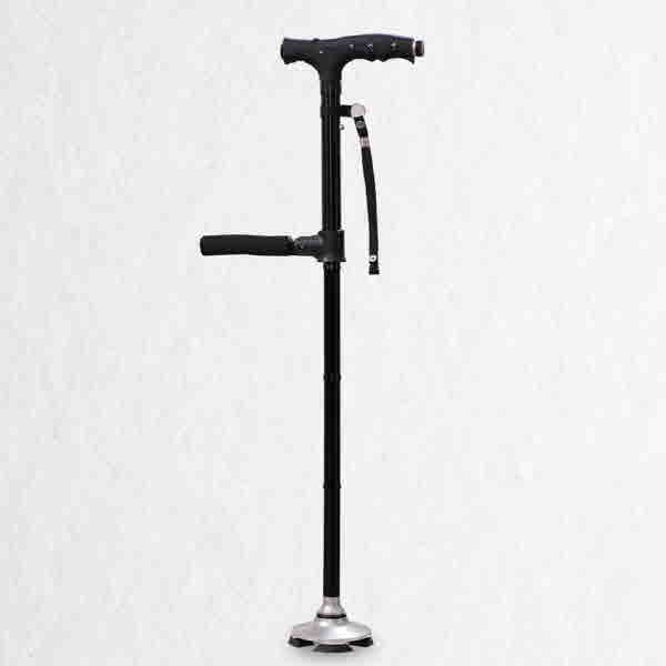 [인포벨] 원터치 매직 접이식 1초 안전스틱 5단 등산용스틱