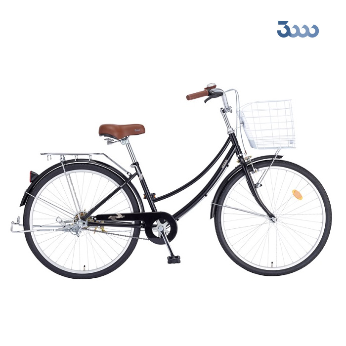 [삼천리자전거] 2025년 시티형 레스포 선데이 26인치 / 17.0kg /색상선택:블랙,베이지,레드