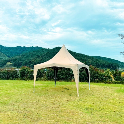 [캠프밸리] 접이식 티오피 가제보 몽골텐트 350