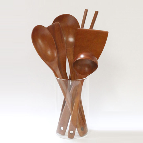 [한국도자기리빙] 리한 옻칠 나무조리도구_국자(소)