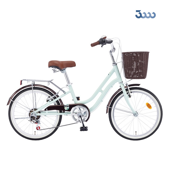 [삼천리자전거] 2025년 시티형 레스포 프림로즈 7단 20인치 / 13.7kg /색상선택:아이보리,펄화이트,소프트민트