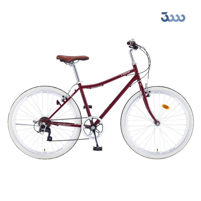 [삼천리자전거] 2025년 하이브리드형 레스포 아레스 7단 26인치 / 14.0kg /색상선택:코코아,다크레드