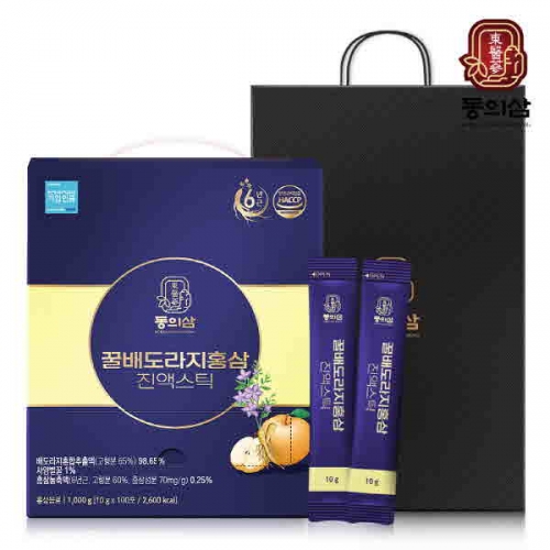 동의삼 꿀배도라지홍삼 진액스틱(100포)