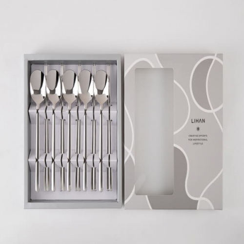 [한국도자기리빙] 리한 비다 수저 5벌세트 (무광/유광 택1)