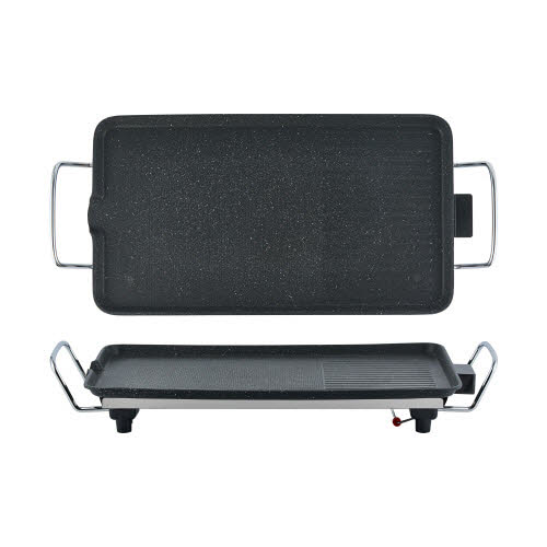 [퀸나] 2IN1 마블 와이드 전기그릴 QNGR-330