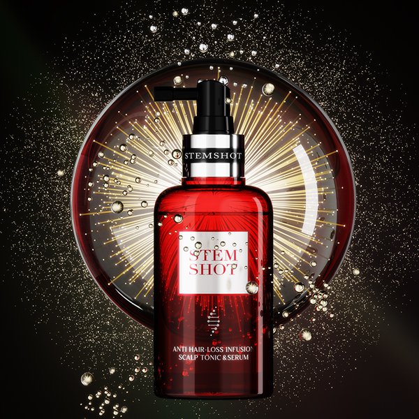 [스템샷] 안티 헤어로스 인퓨전 스칼프 토닉앤세럼 120ml×2개