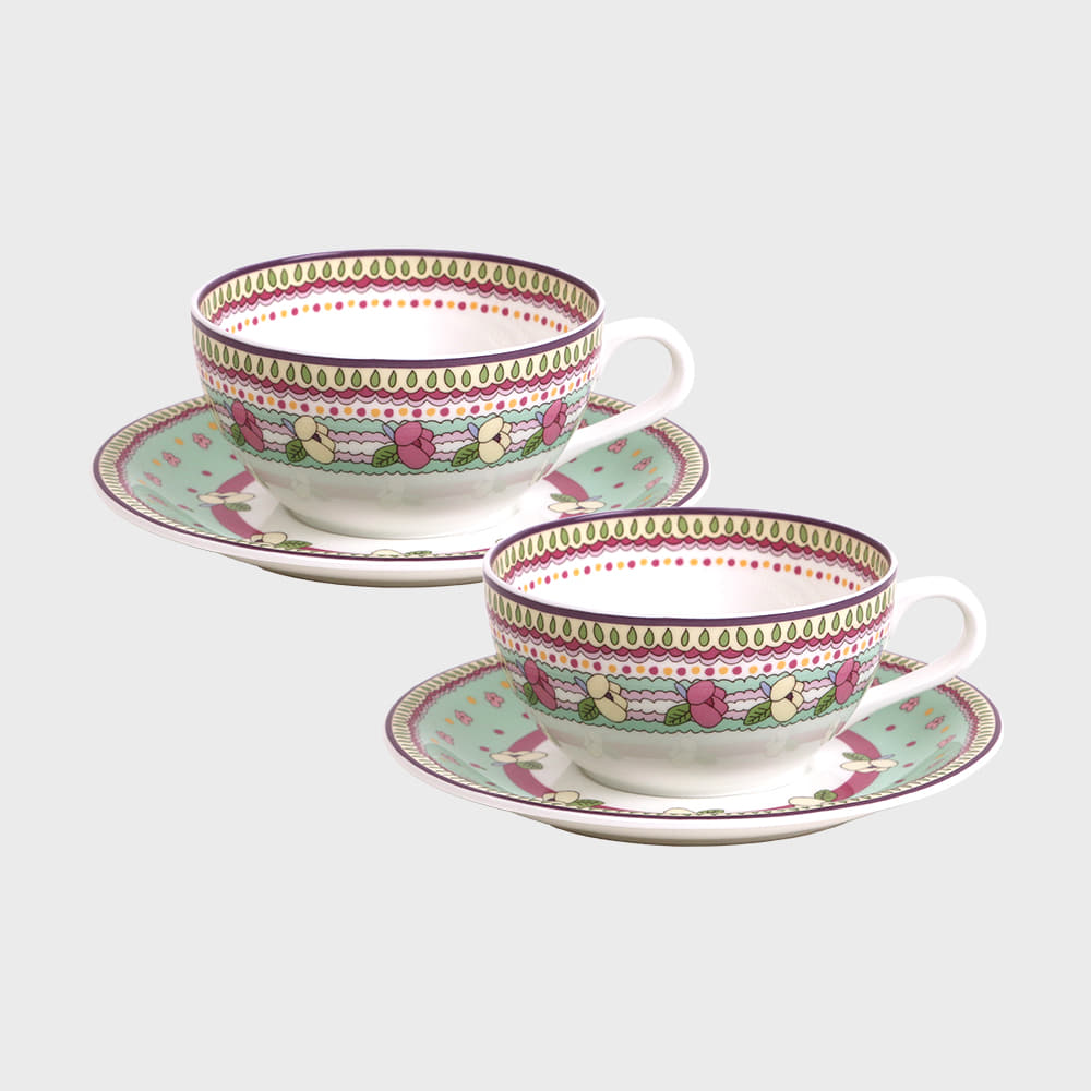 [한국도자기] 보헤미안 플러스 커피세트 4P