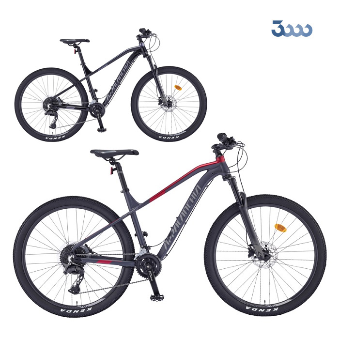 [삼천리자전거] 2025년 MTB형 아팔란치아 M75 20단 27.5인치 / M(16.0) size / 14.1kg /색상선택:로얄실버/블랙,크롬레드/다크실버무광