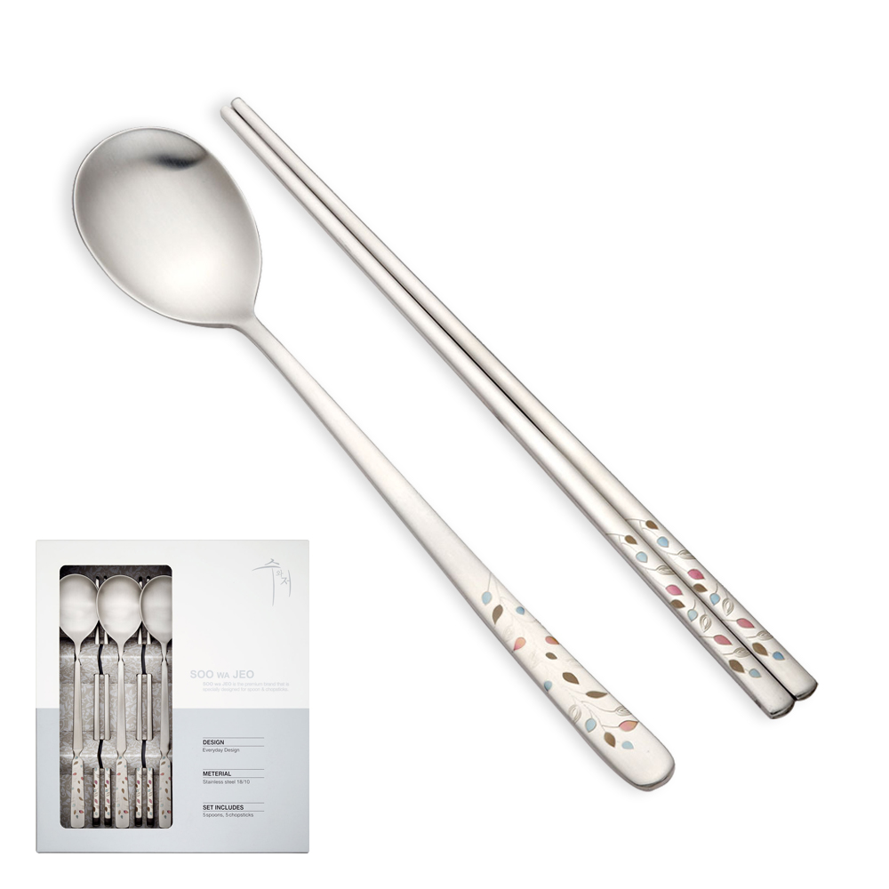 [한국도자기리빙] 리한 올리비아 수저 2벌세트