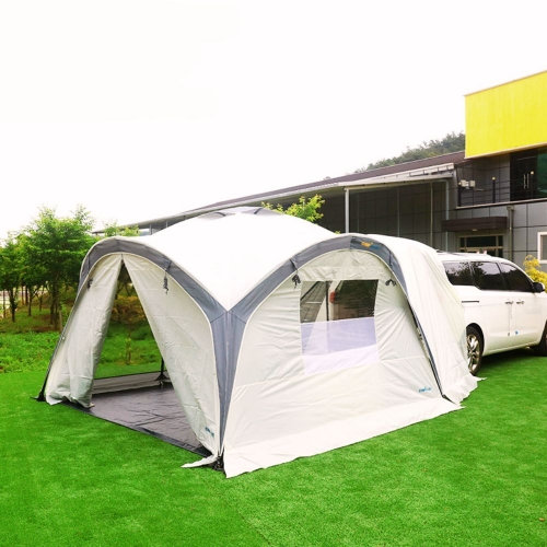 [캠프밸리] 스타디움 차박텐트 전실용 도킹텐트 (스타디움쉐이드+4면월+카커넥터 기본구성)
