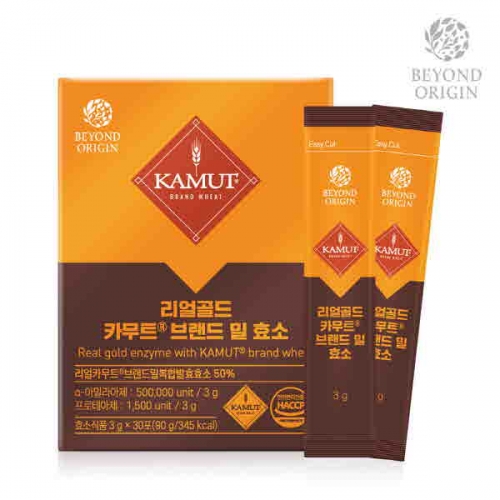[비욘드오리진] 리얼골드카무트브랜드밀효소 3gx30포 [A0993]