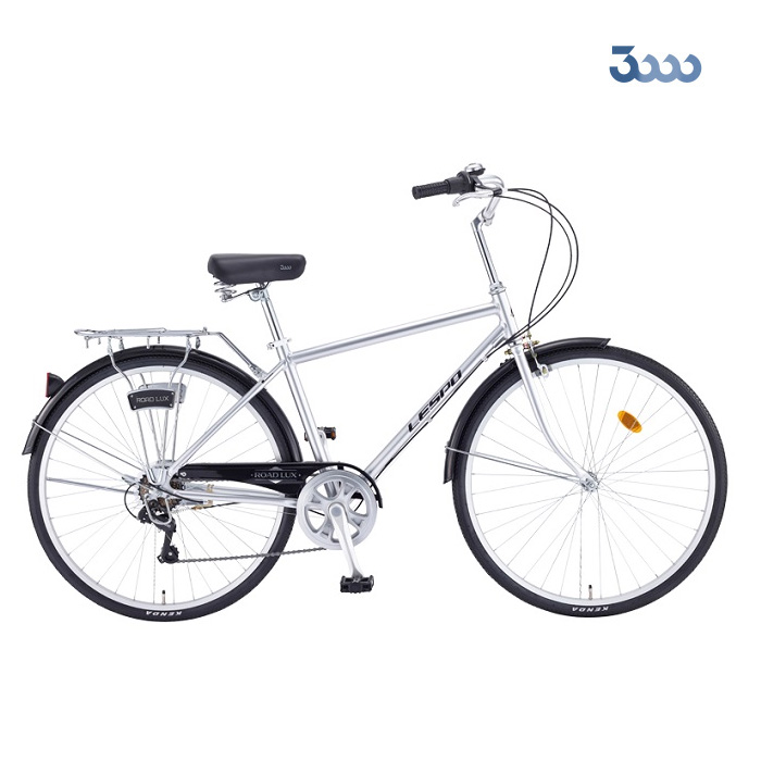 [삼천리자전거] 2025년 시티형 레스포 로드럭스 7단 26인치 갤럭시실버 / 14.5kg