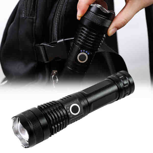 [엑스킹] 휴대가 간편한 캠핑용 충전형 LED 랜턴 손전등