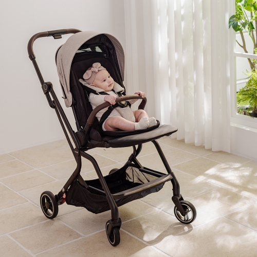 [콤비] 씨타 양대면 휴대용 유모차_블랙