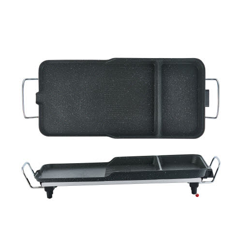 [퀸나] 3IN1 마블 와이드 전기그릴 QNGR-440